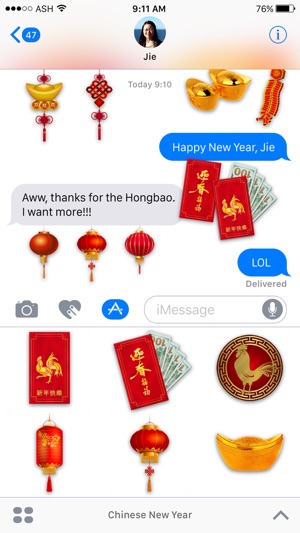 Chinese New Years Stickers(圖2)-速報App