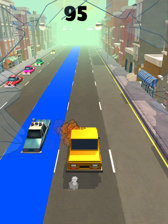 car racing endless iPad screenshot
