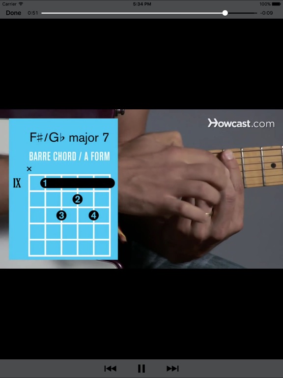 Screenshot #5 pour Learn To Play Guitar Free Video Lessons