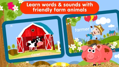 Peek a Boo Farm Animals Sounds Screenshot