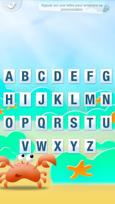 Screenshot #1 pour Apprendre l'alphabet en s'amusant