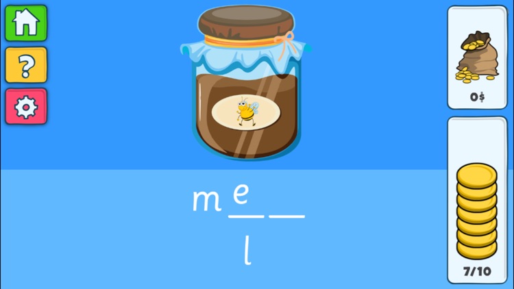 Soletrar - Palavras pequenas