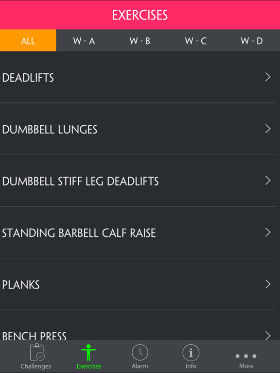 Screenshot #4 for 4 Day Home Muscle Building Plan