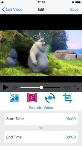 vizoEdit - The simplest video editing tool screenshot #3 for iPhone