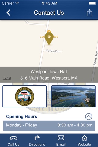 Town of Westport MA screenshot 2