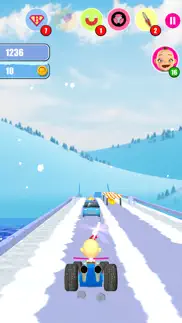 baby snow run - running game iphone screenshot 1