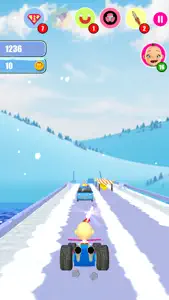 Baby Snow Run - Running Game screenshot #1 for iPhone