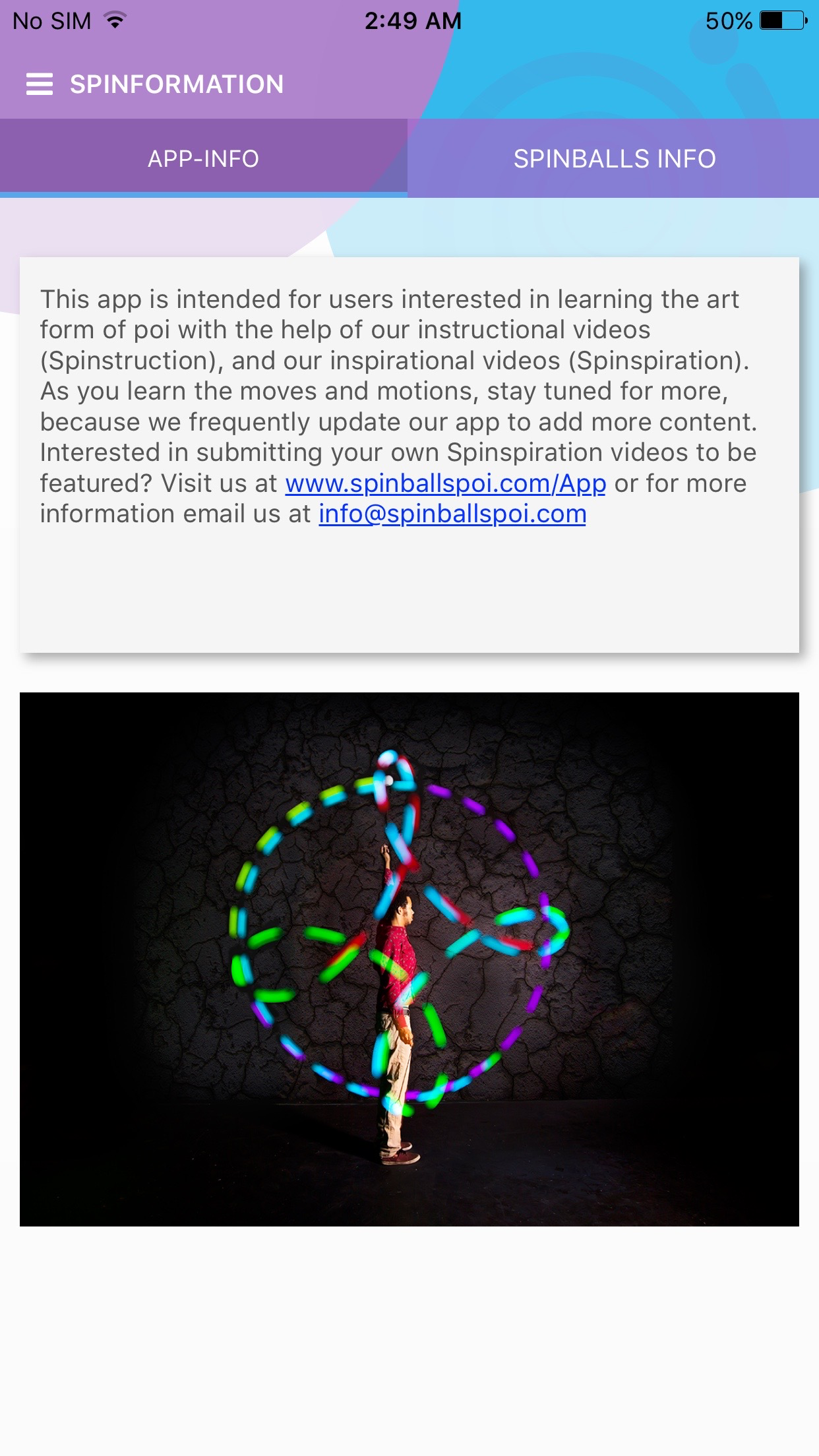 Spinballs Poi