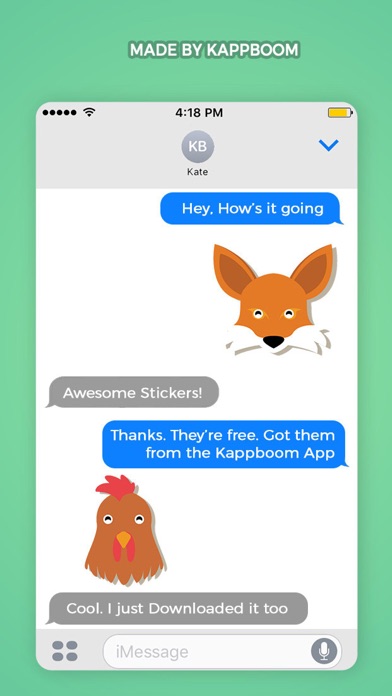 Screenshot #2 pour Animal Emojis by Kappboom