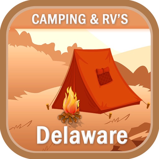 Delaware-Campgrounds & Hiking Trails Offline Guide icon