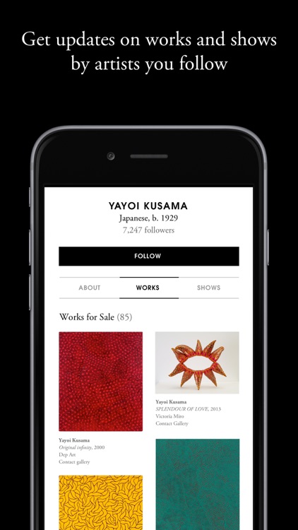 Artsy –– Buy Fine Art & Design screenshot-3