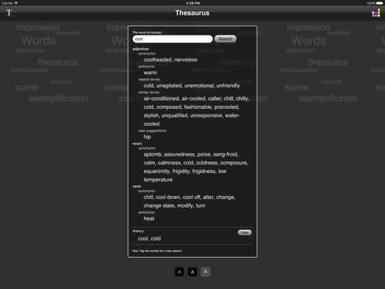 Thesaurus App - Freeのおすすめ画像2