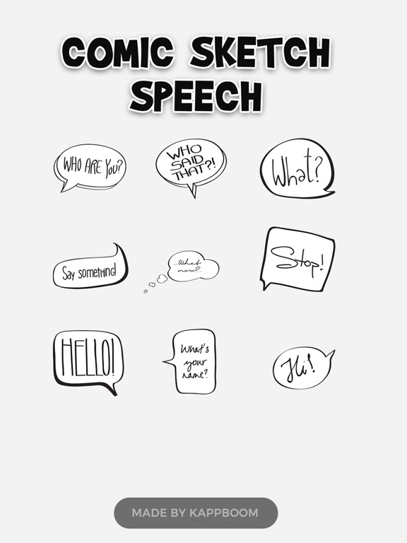 Screenshot #4 pour Comic Sketch Speech