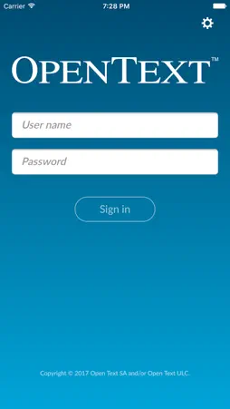 OpenText Active Documents Mobile screenshot 1