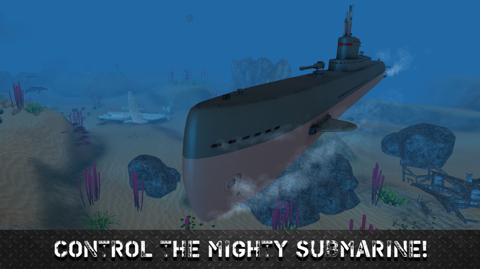 #2. Submarine Deep Sea Diving Simulator (iOS) 由: Tayga Games OOO