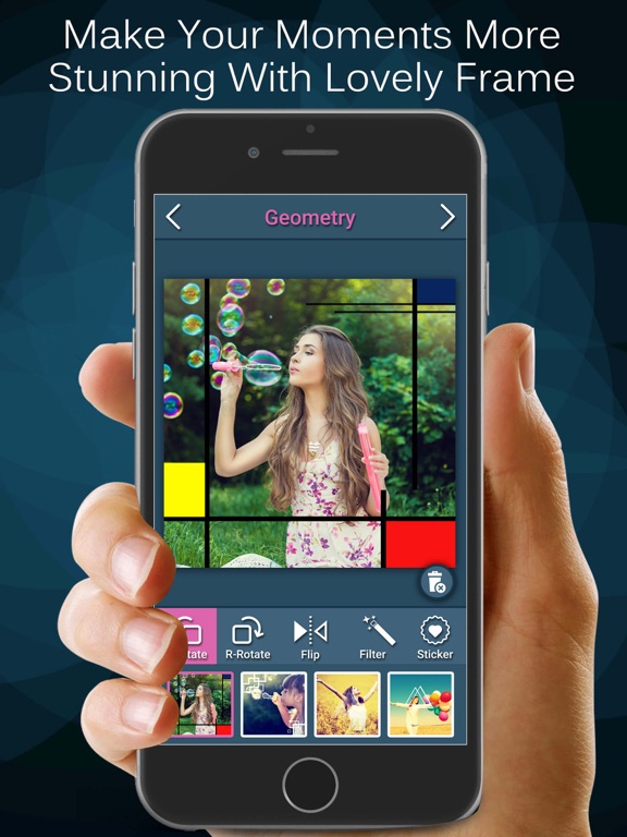 Screenshot #6 pour Photo Frames: Un Collage Maker et Scrapbook