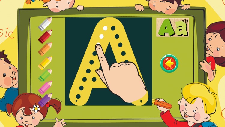 Learning ABC Tracing Flashcards Phonic for Kids