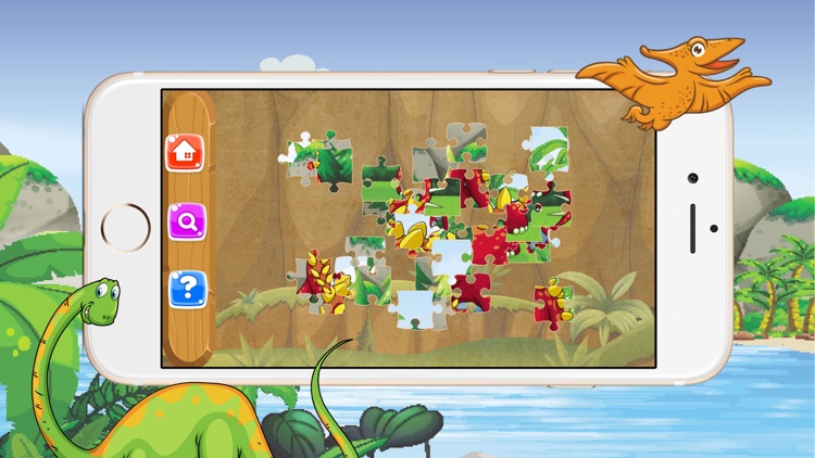 Jigsaw Puzzles Dinosaur t-rex screenshot-3