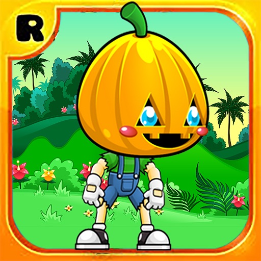 Super Pumpkin Hero Jungle Run