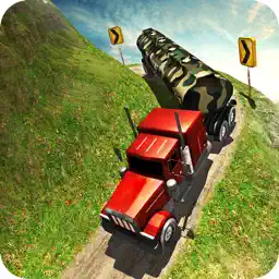 Uphill Offroad Army Oil Tanker Transporter Truck app icon