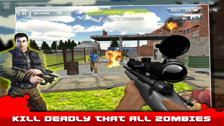 Zombie Frontier - Sniper Shooting