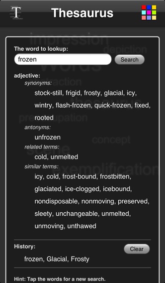Thesaurus App - Freeのおすすめ画像1