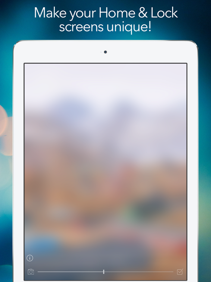 Blurry wallpapers for your iPhone  iPad