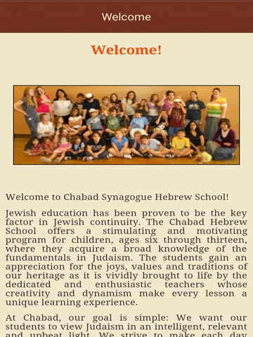 Chabad Synagogue CS screenshot 2