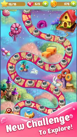 Game screenshot Пончик Доменная легенда - вкусный вкусный матч 3 apk