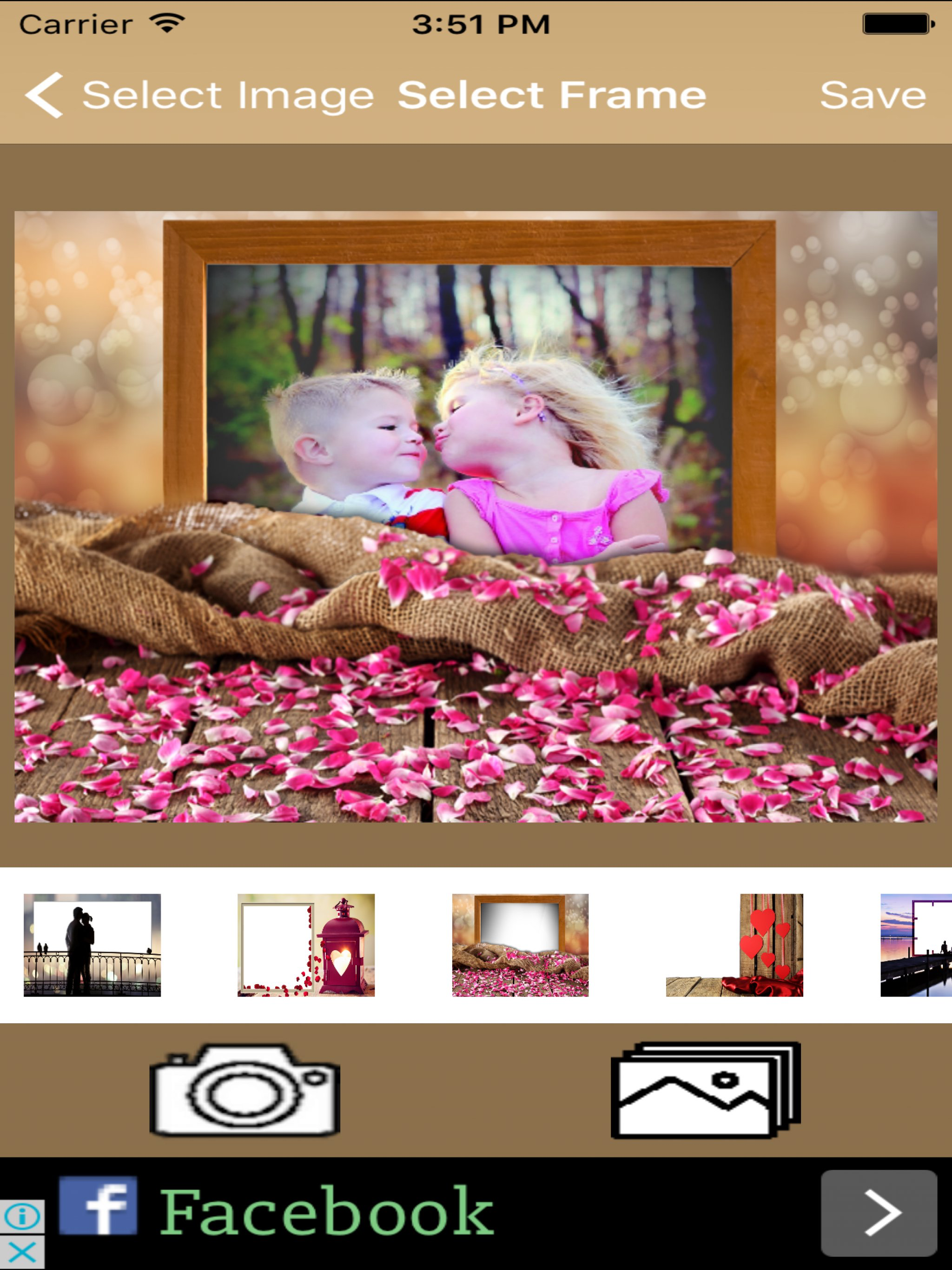Forever Love HD Photo Collage Frame screenshot 5
