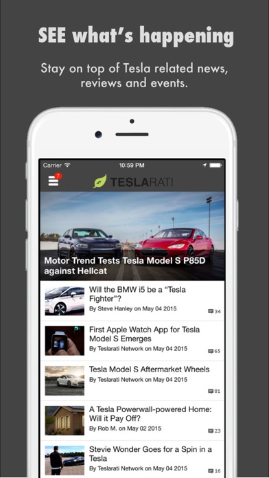 Screenshot #1 pour Lifestyle for Tesla