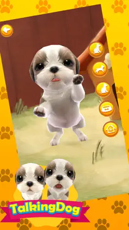 Game screenshot Talking Dog Cute Pet apk