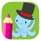Coloring Book Octopus Game For Kids Edition