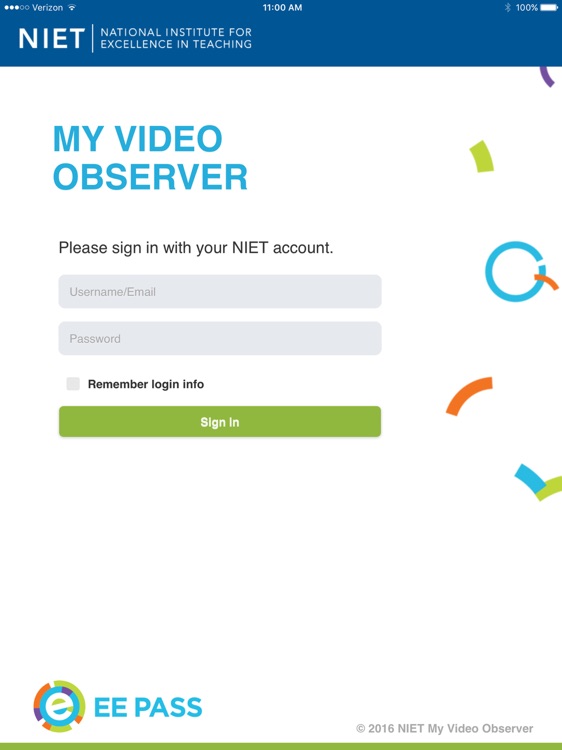 EE PASS My Video Observer