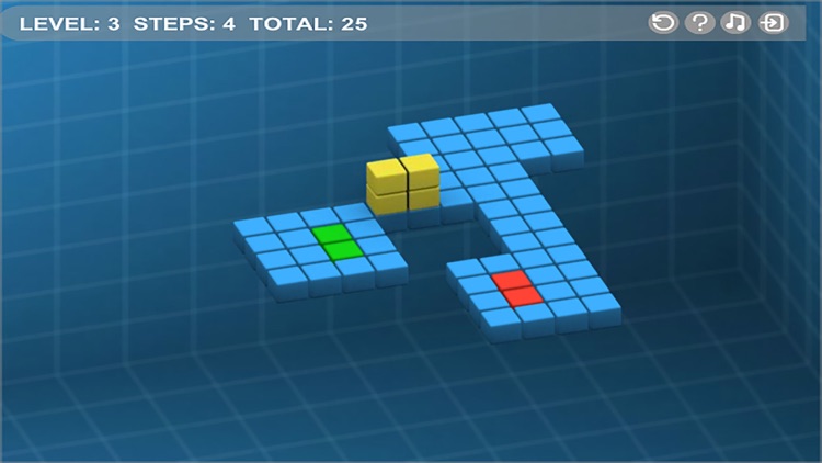 Bloxorz Roll 3D - Find the Path screenshot-3