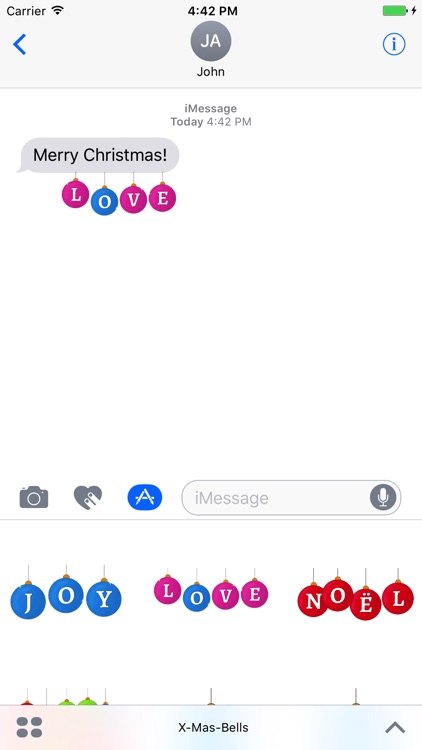 X-Mas Bells Sticker