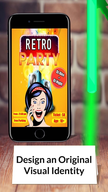 Flyer Retro Design - Flyer Maker & Flyer Creator
