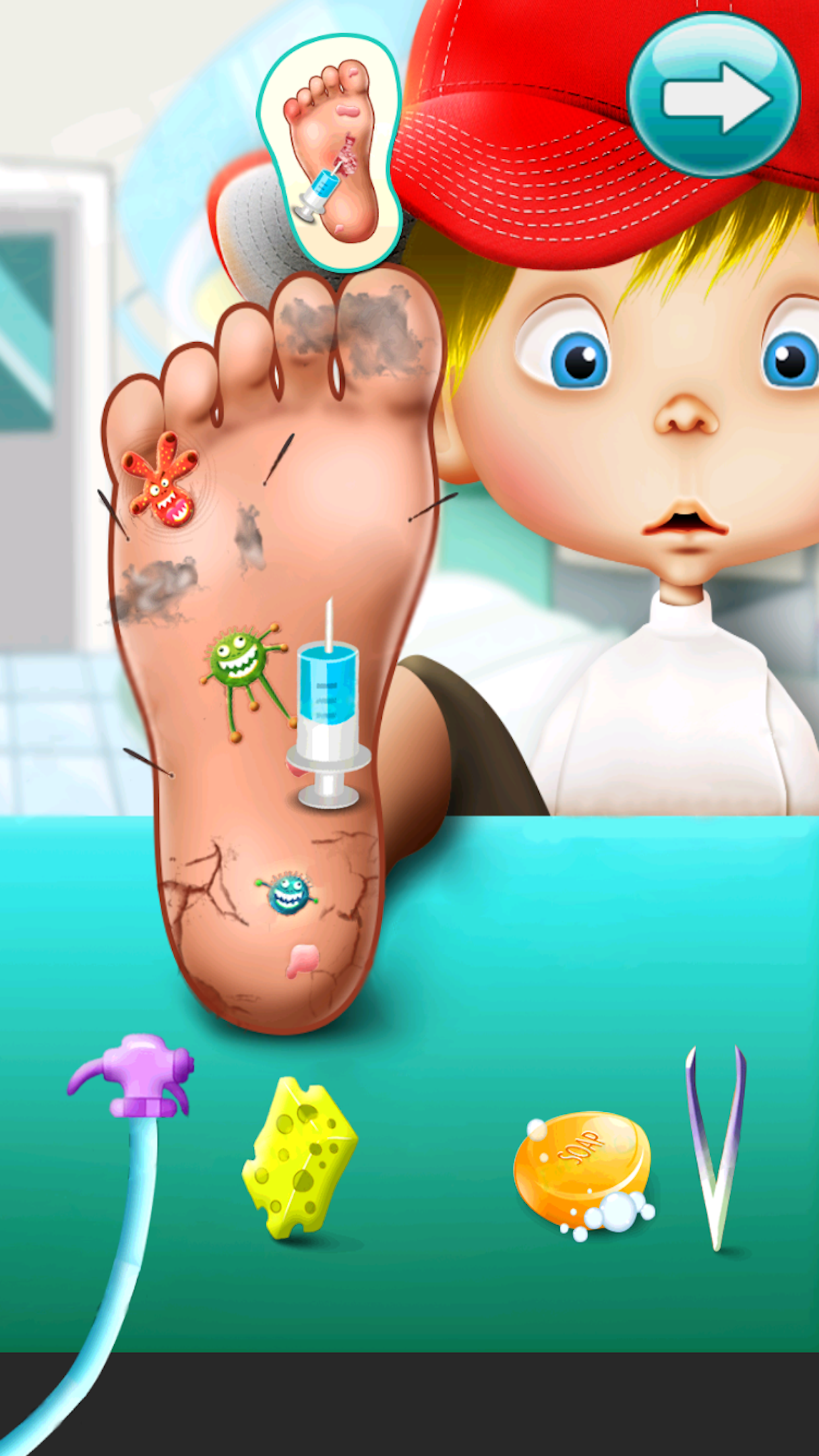 Kids Foot Doctor : Kids Games & doctor games