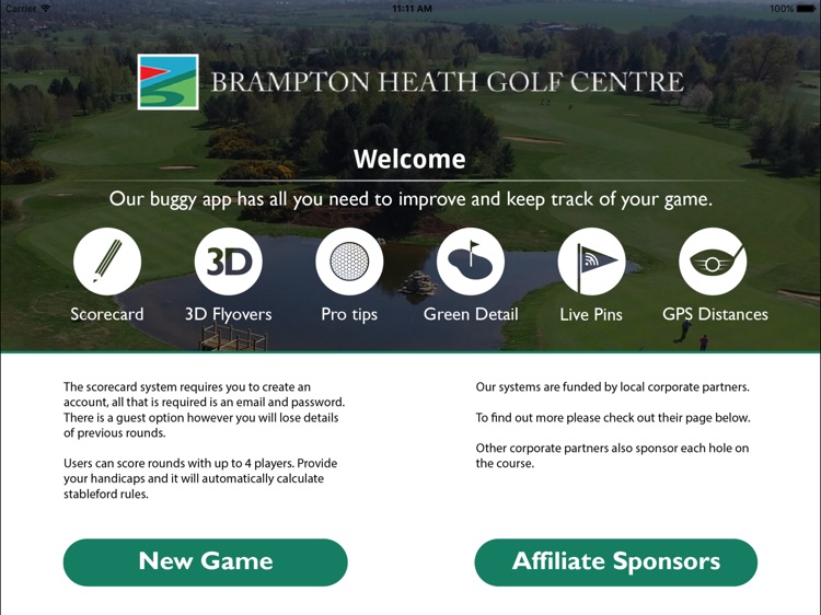 Brampton Heath Golf Centre - Buggy