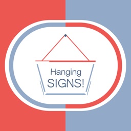 Hang a Sign! II (Red/Blue)