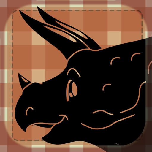 Dinosaur and Slide Puzzle Icon