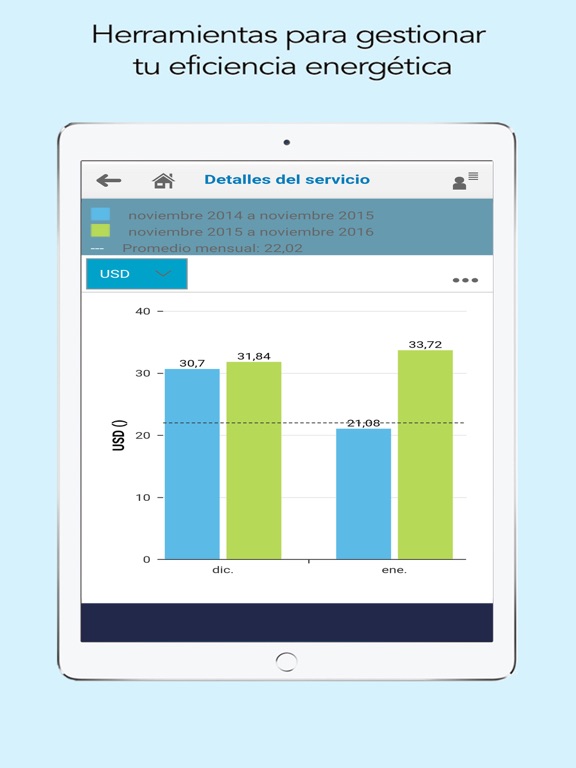 ENERGÍA.EC iPad screenshot 4 - Productivity app