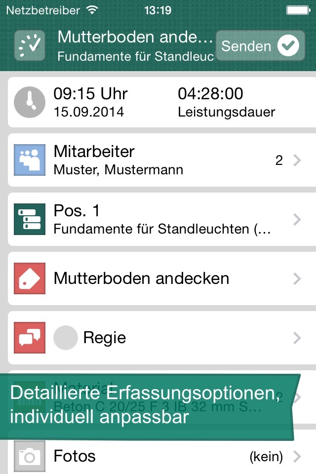 Mobilrapport Pro screenshot 2