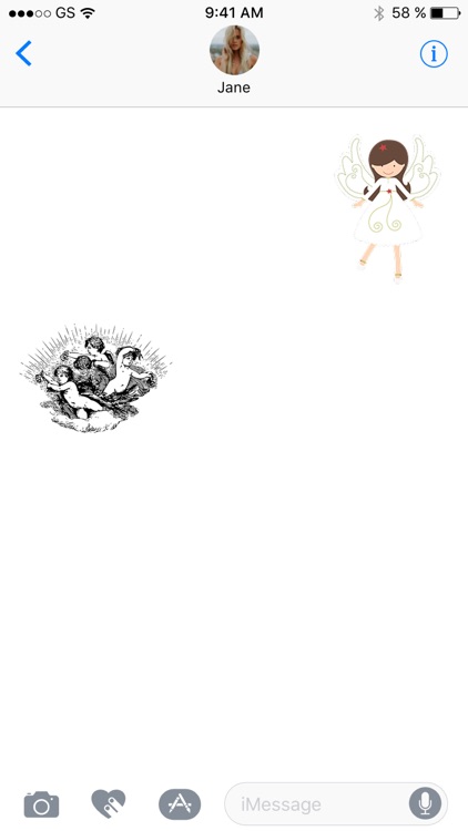 More Angels Two Sticker Pack