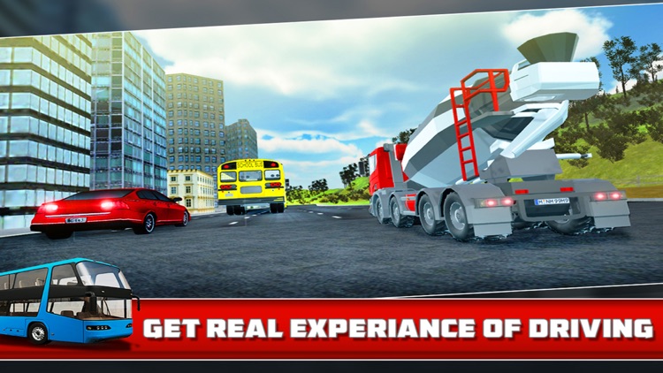 Bus, Car, Truck - Multi Level Parking Simulator 3D