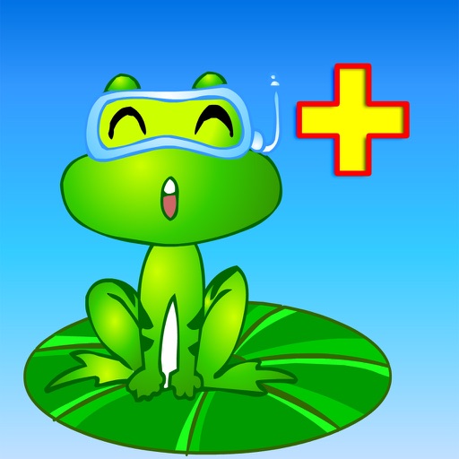 Easy learning addition - Smart frog kids math icon