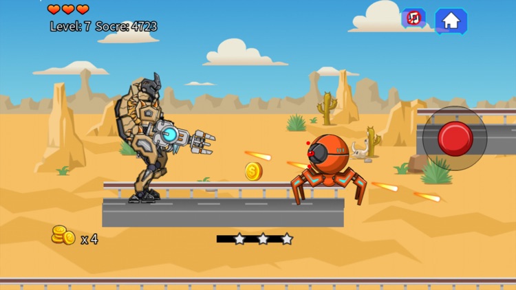 Desert T-Rex Robot Dino Army screenshot-3