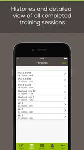 yourWorkout - your smart workout diary screenshot #3 for iPhone