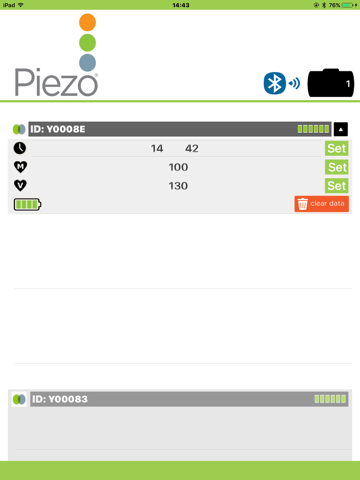 StepsCount Piezo screenshot 2