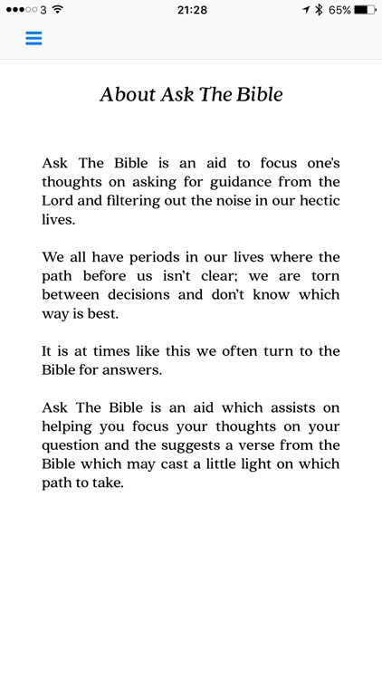 Ask The Bible